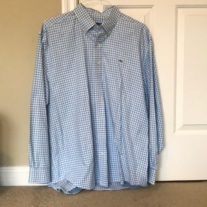 Men’s Vineyard Vines Button Down Shirt- Large